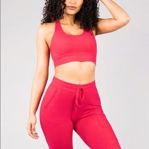 Raspberry Pink Buffbunny Sports Bra